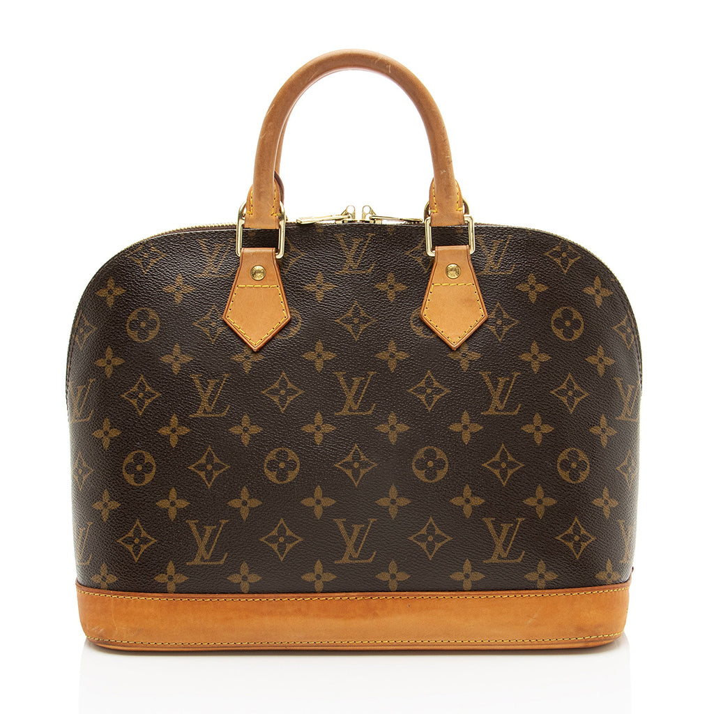 Louis Vuitton Vintage Monogram Canvas Alma PM Satchel