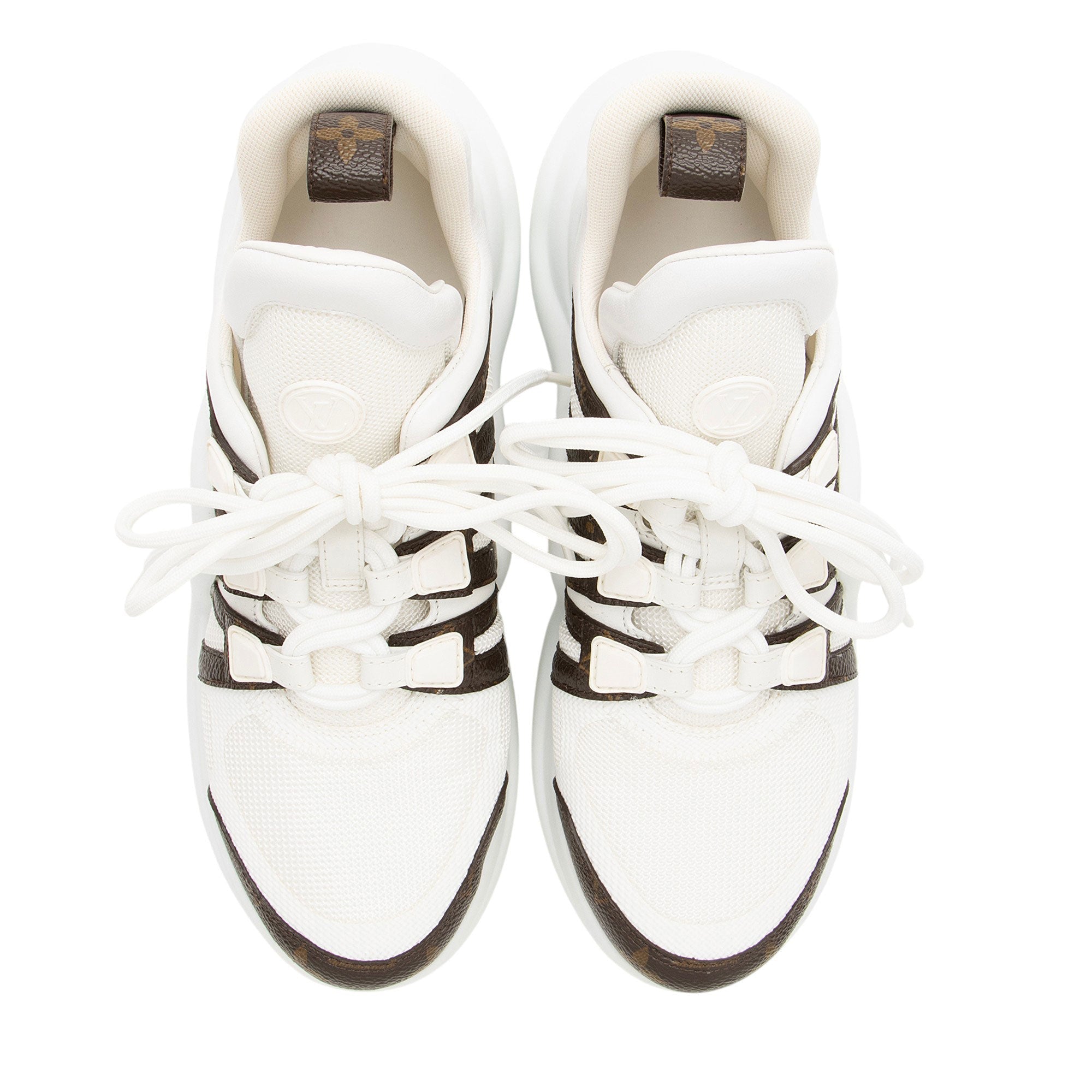Louis Vuitton Monogram Canvas Archlight Sneakers - Size 8 / 38