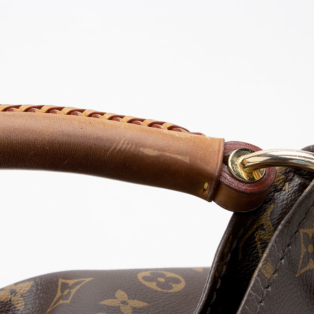 Louis Vuitton Monogram Canvas Artsy MM Shoulder Bag (SHF-21914)