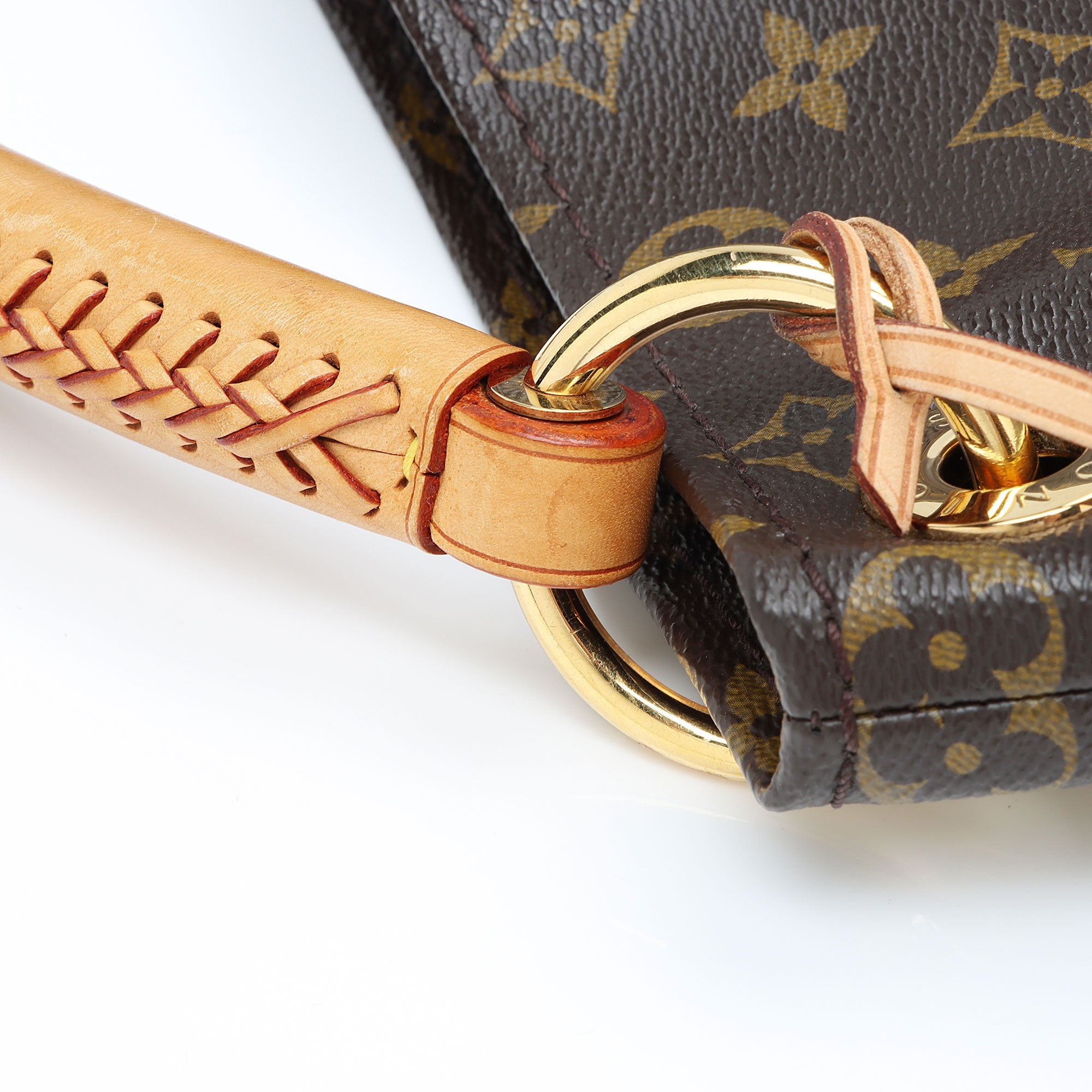 Louis Vuitton Monogram Canvas Artsy MM Shoulder Bag (SHF-ogoQR0)
