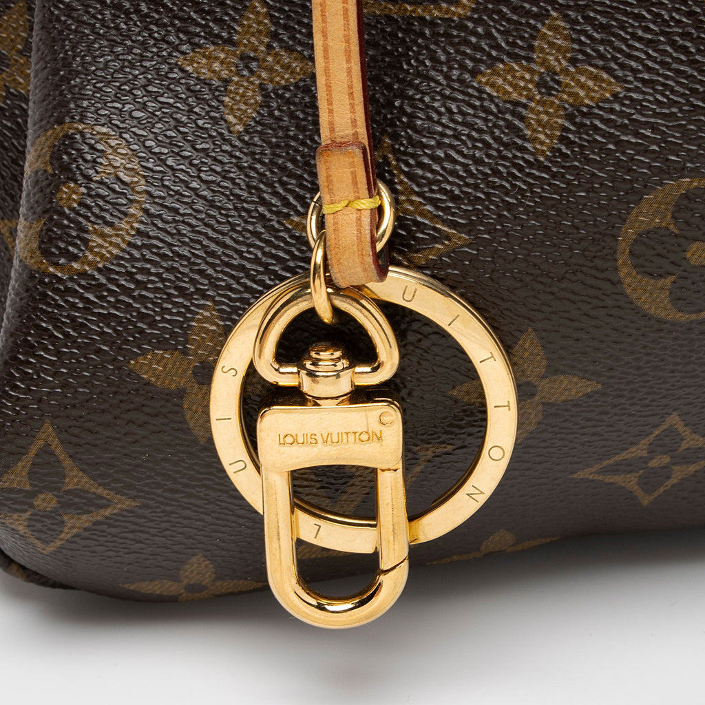 Louis Vuitton Monogram Canvas Artsy MM Shoulder Bag (SHF-pzaAol)