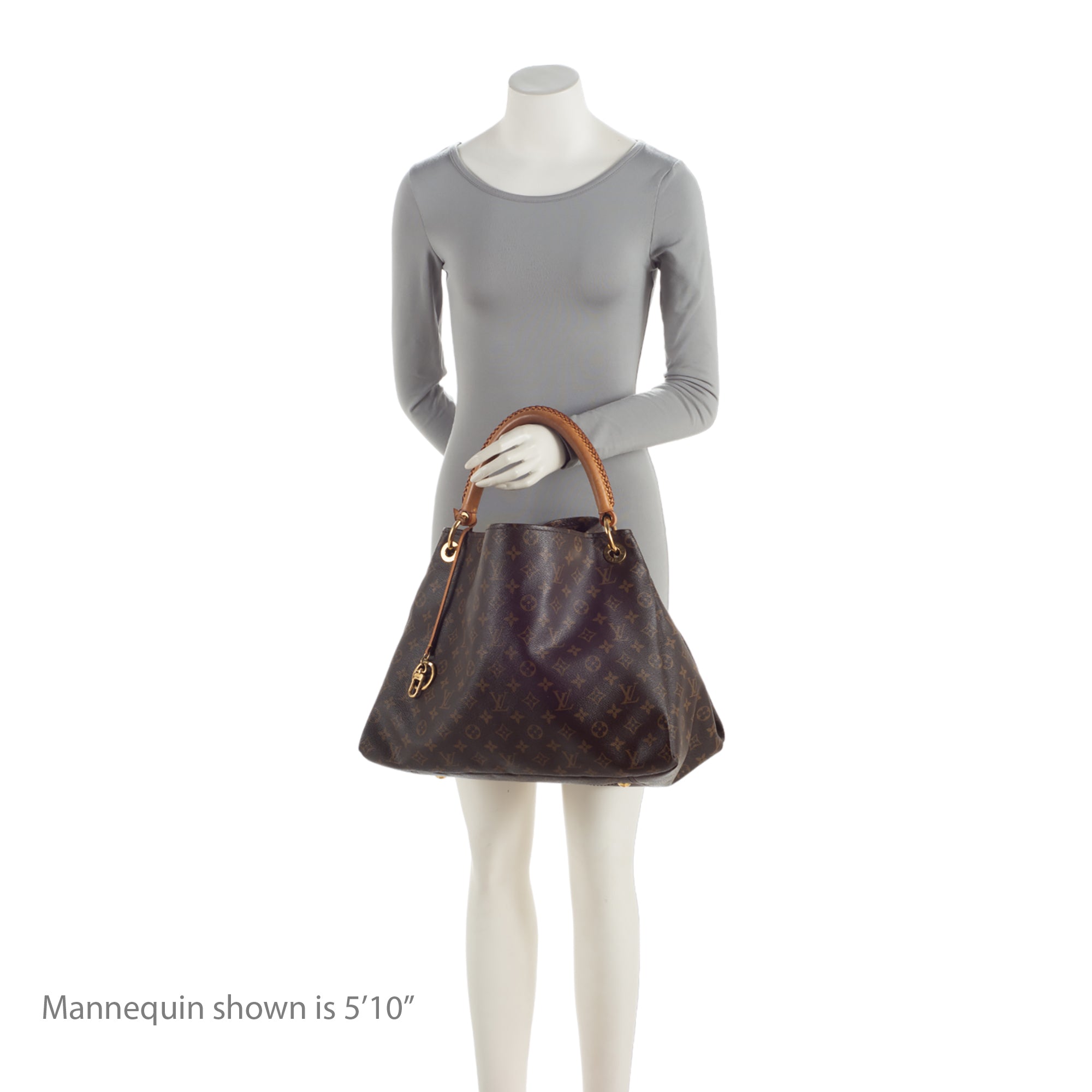 Louis Vuitton Monogram Canvas Artsy MM Shoulder Bag (SHF-pzaAol)