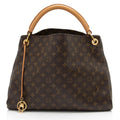 Louis Vuitton Monogram Canvas Artsy MM Shoulder Bag (SHF-sGWlCK)