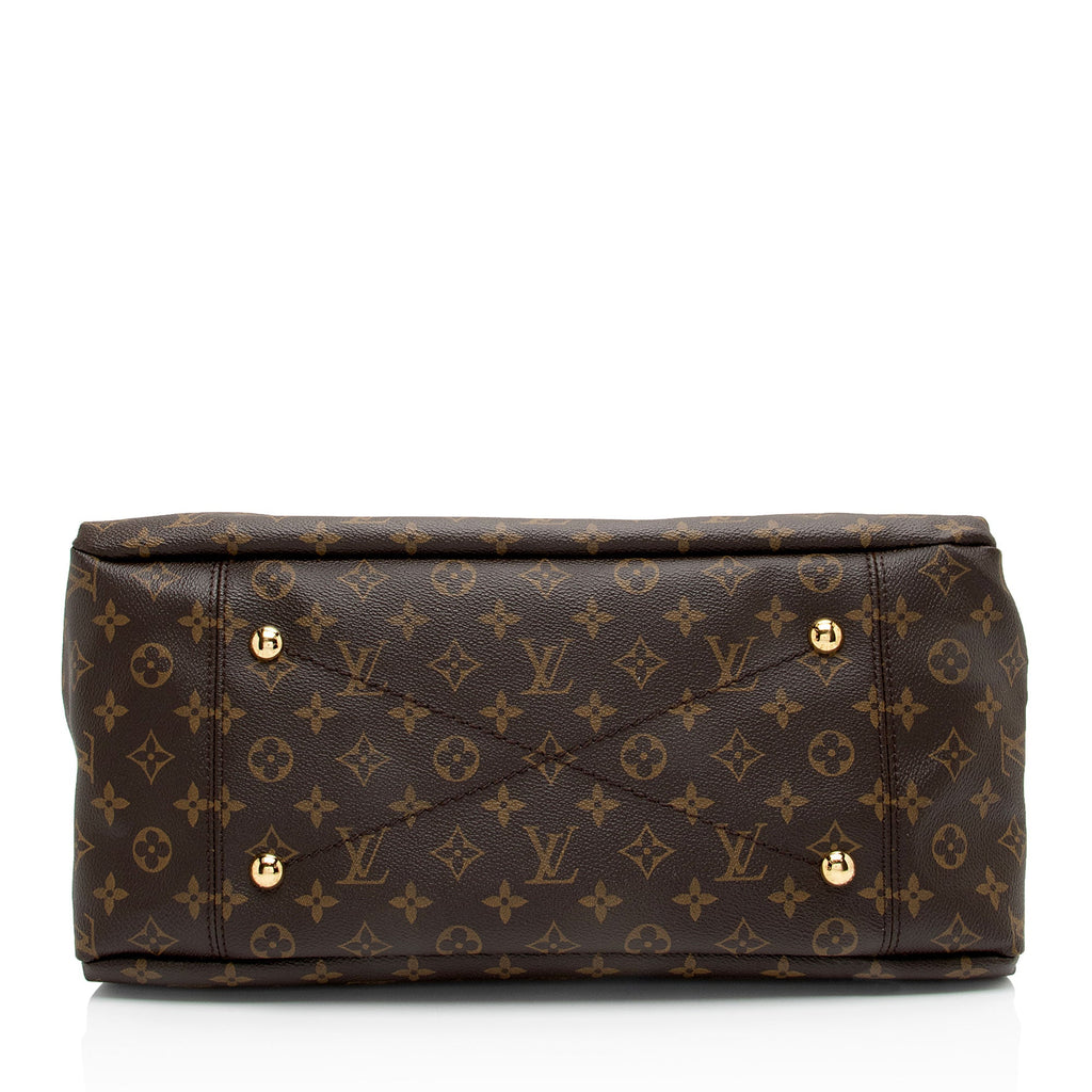 Louis Vuitton Monogram Canvas Artsy MM Shoulder Bag (SHF-5pi6hr)