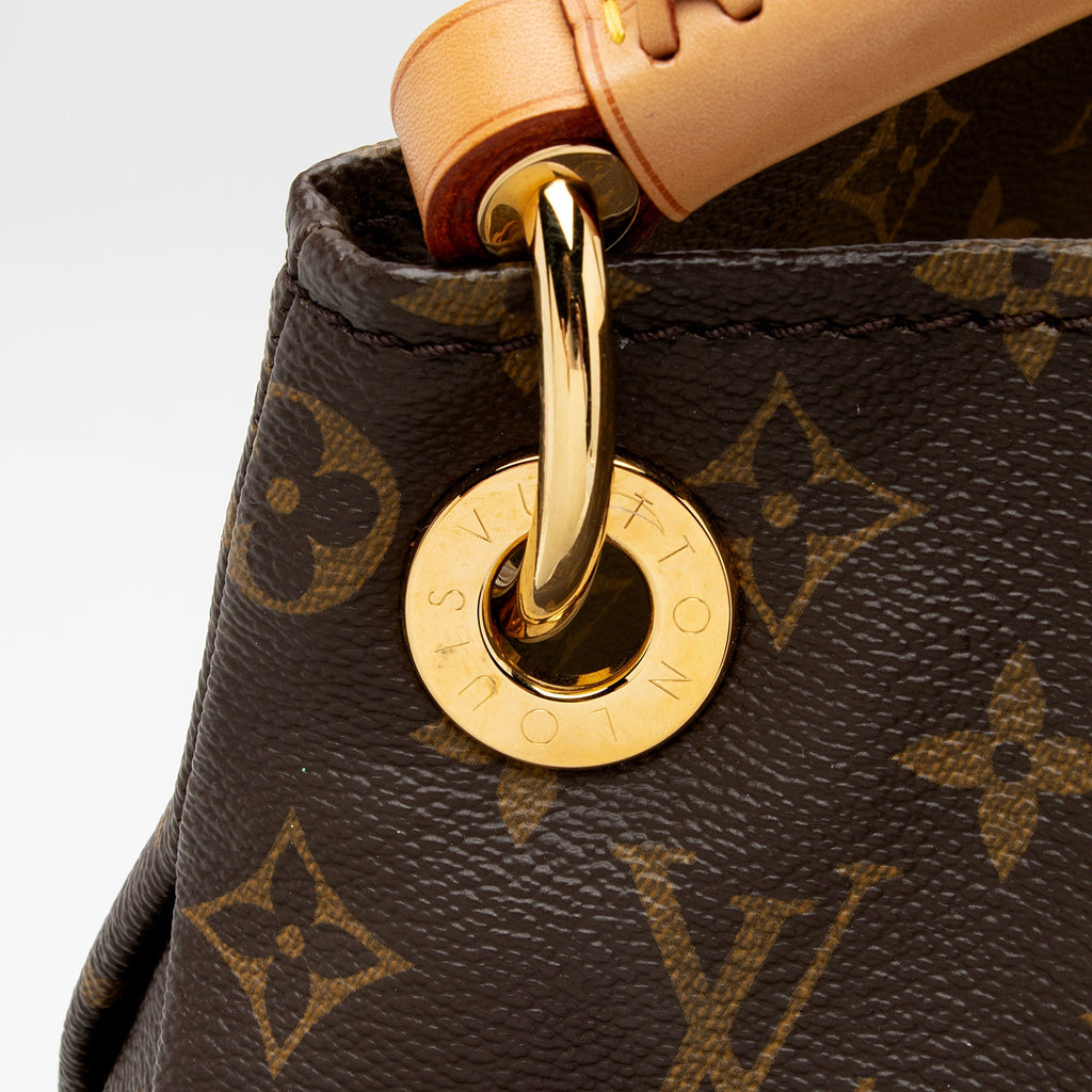 Louis Vuitton Monogram Canvas Artsy MM Shoulder Bag (SHF-5pi6hr)