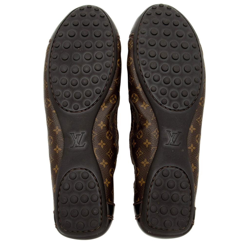 Louis Vuitton Monogram Canvas Ballet Flats - Size 8 / 38
