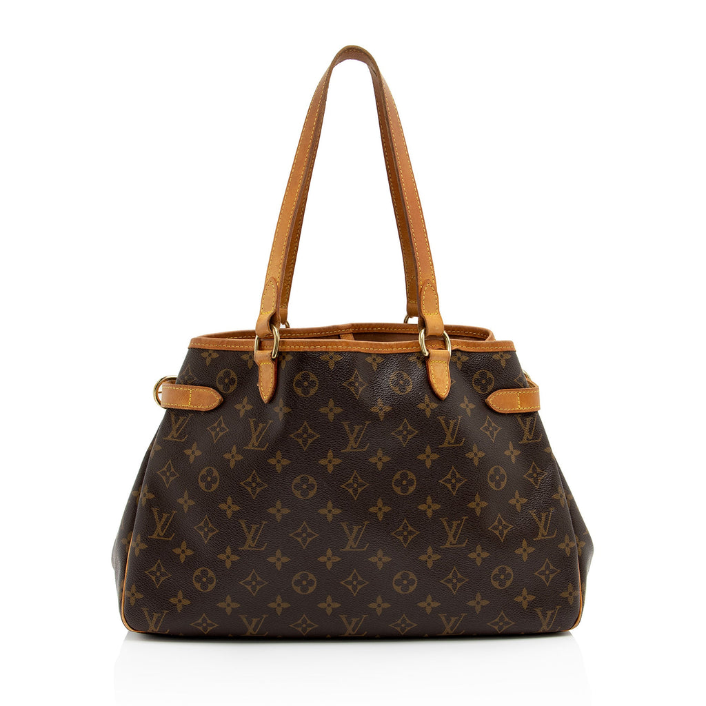 Louis Vuitton Monogram Canvas Batignolles Horizontal Tote (SHF-y51xRF)
