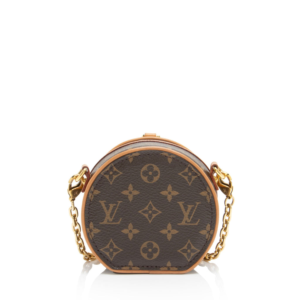 Louis Vuitton Monogram Canvas Boite Chapeau Necklace Bag