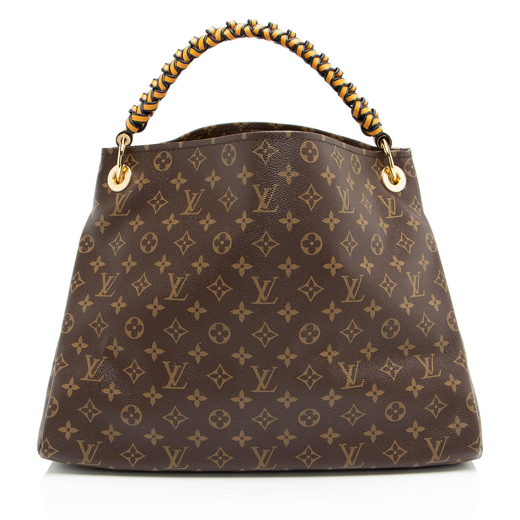 Louis Vuitton Monogram Canvas Braided Artsy MM Shoulder Bag