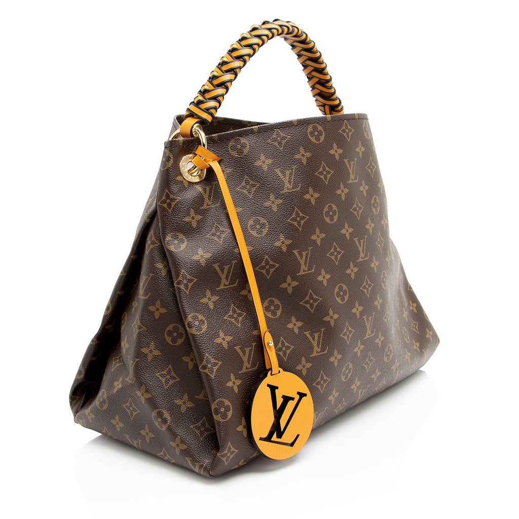 Louis Vuitton Monogram Canvas Braided Artsy MM Shoulder Bag