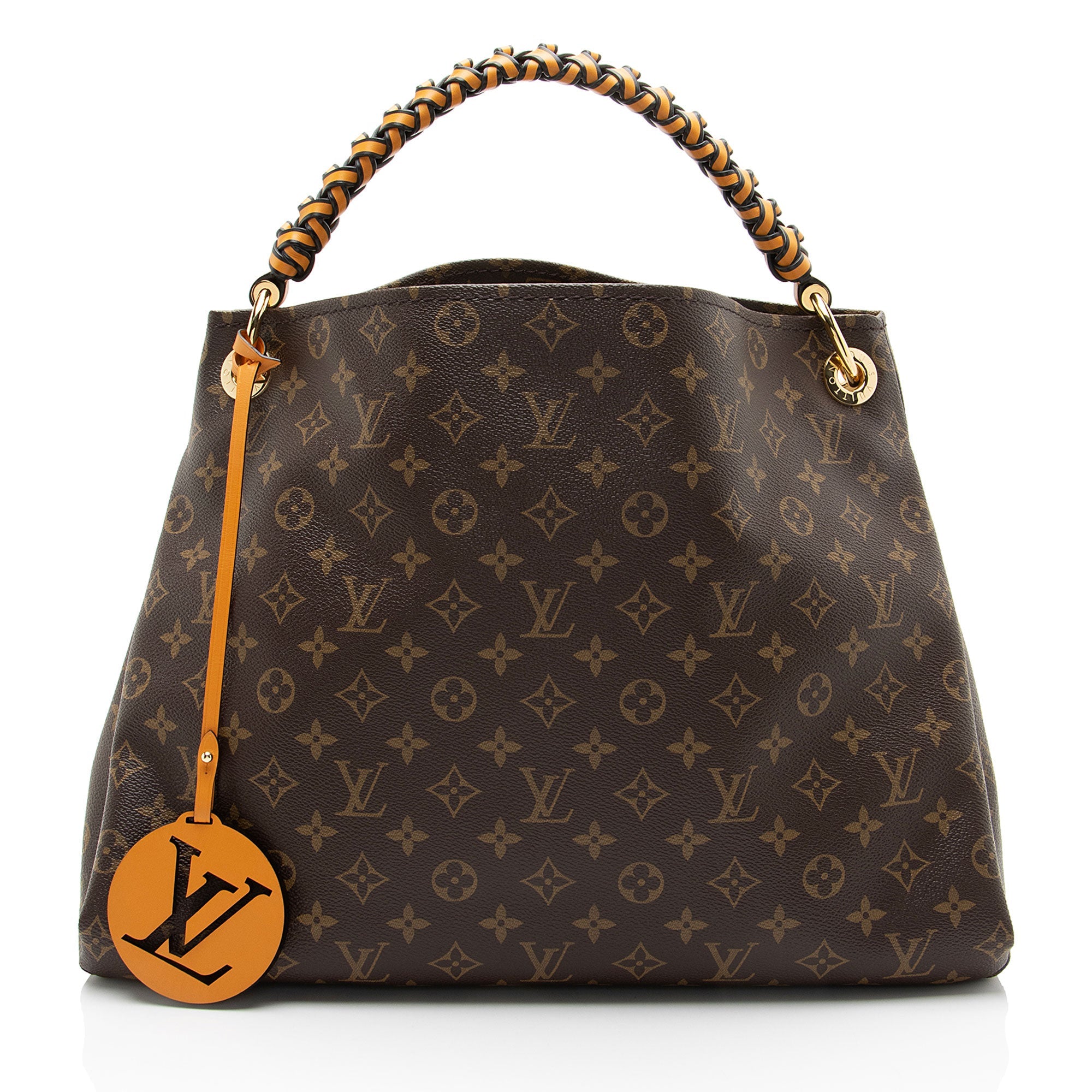 Louis Vuitton Monogram Canvas Braided Artsy MM Shoulder Bag