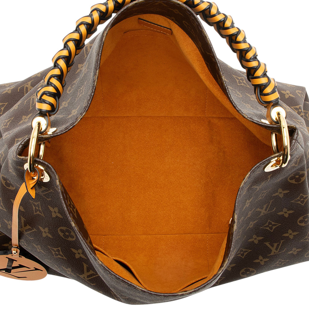 Louis Vuitton Monogram Canvas Braided Artsy MM Shoulder Bag