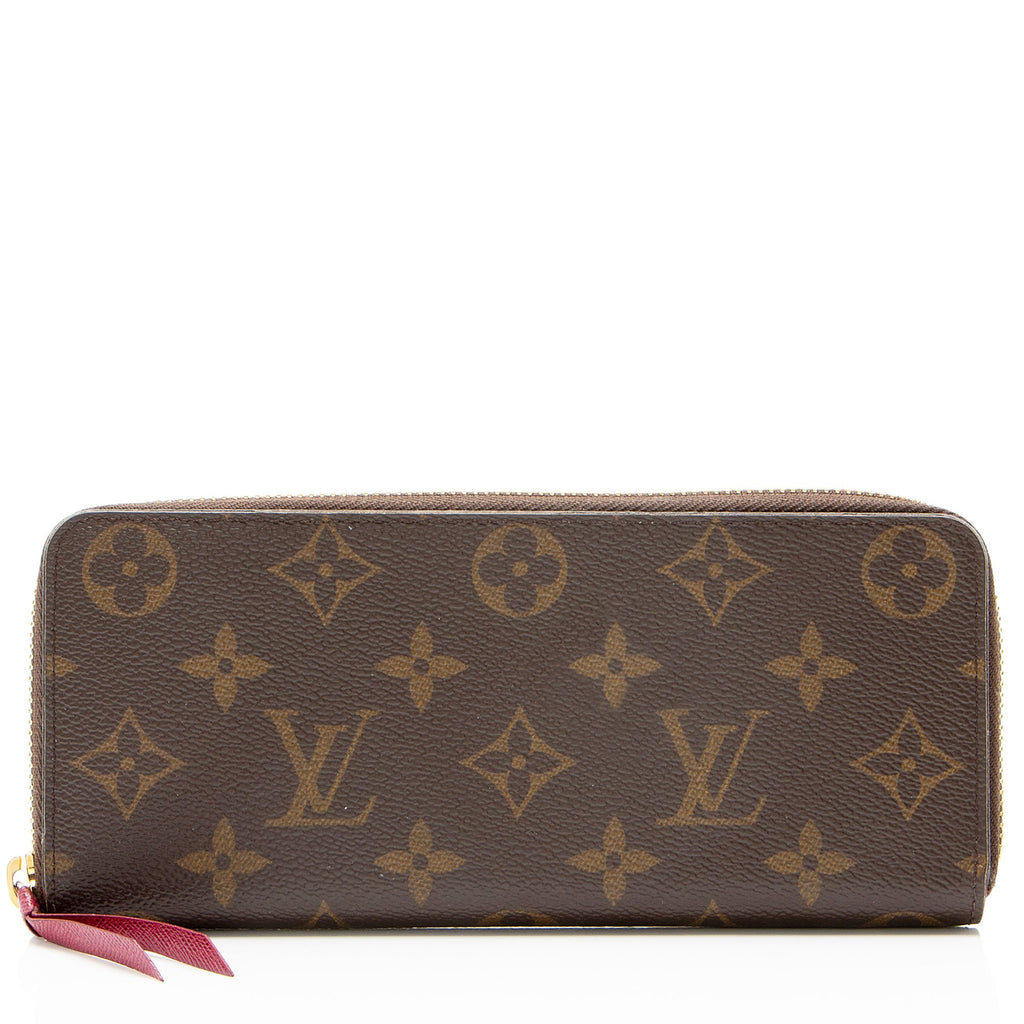 Louis Vuitton Monogram Canvas Clemence Wallet
