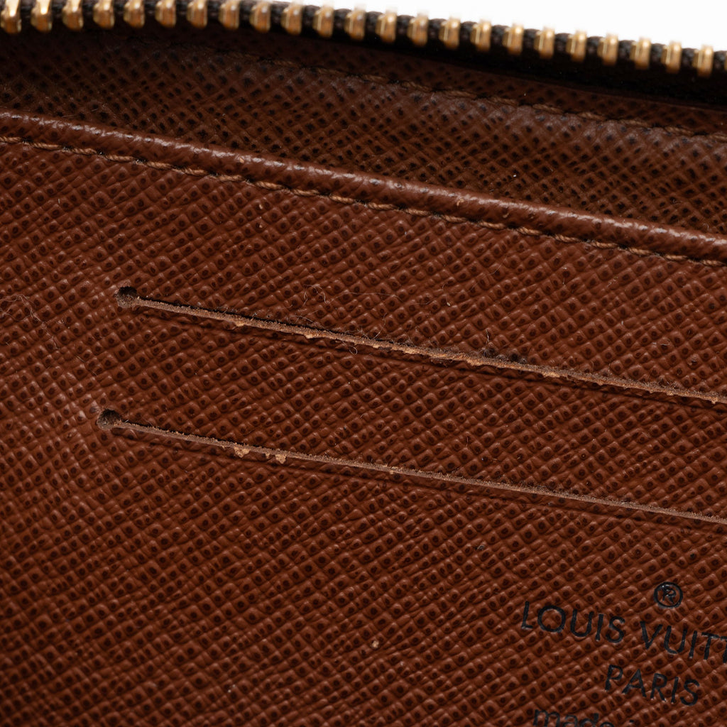 Louis Vuitton Monogram Canvas Compact Zippy Wallet
