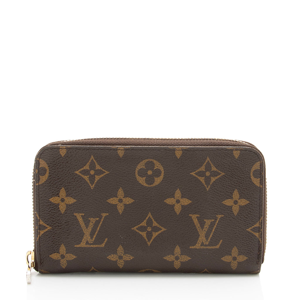 Louis Vuitton Monogram Canvas Compact Zippy Wallet
