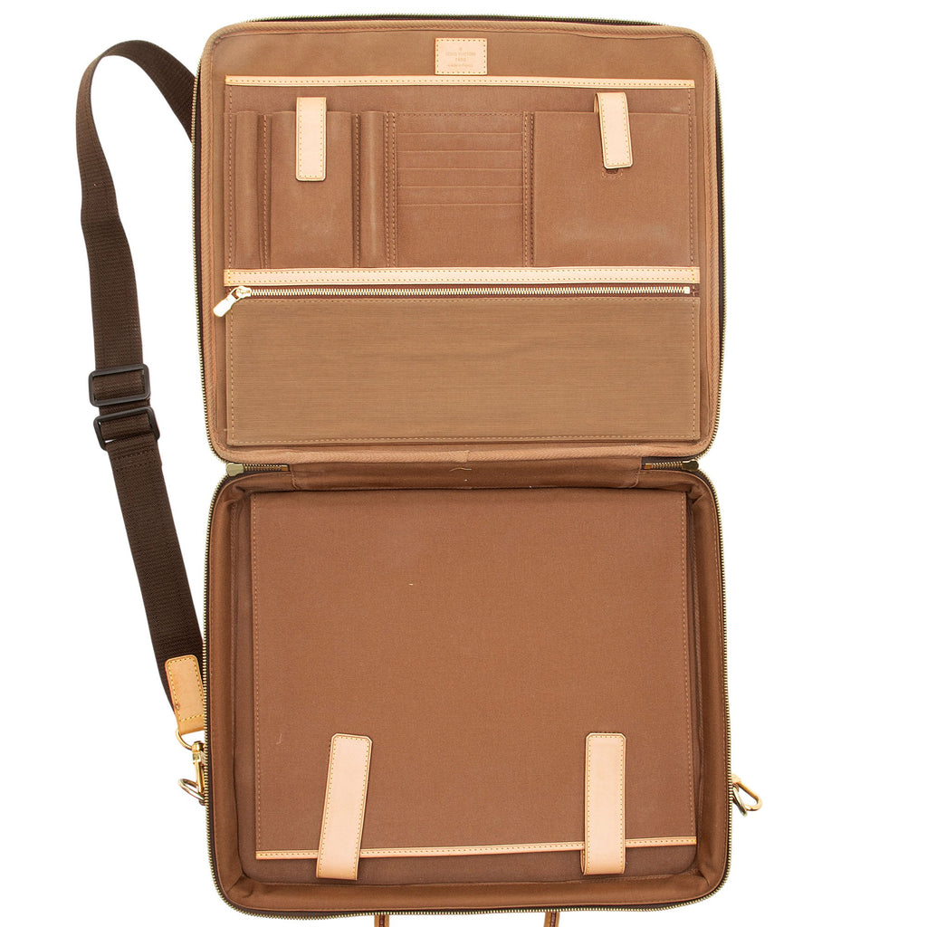 Louis Vuitton Monogram Canvas Cupertino Soft Briefcase