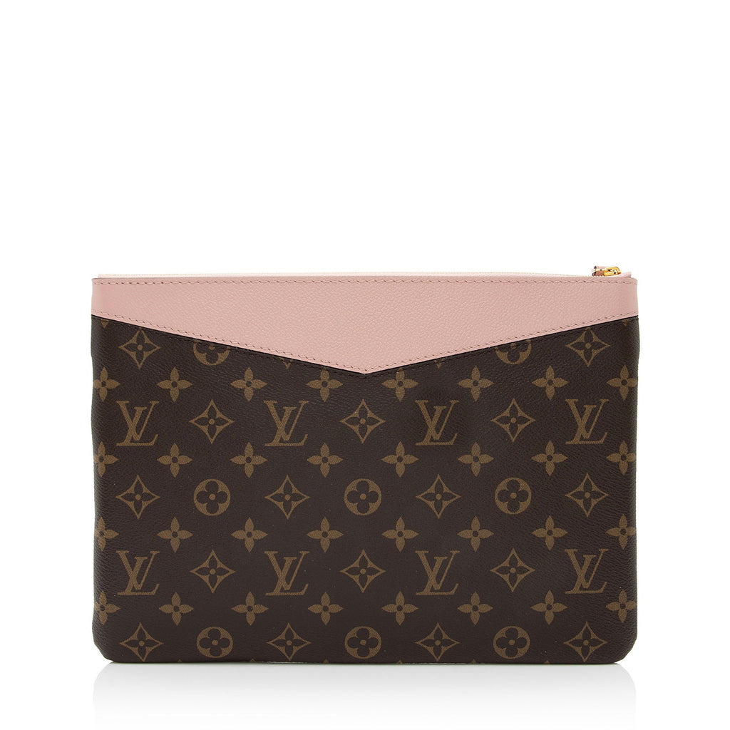 Louis Vuitton Monogram Canvas Daily Pouch (SHF-dN26VD)