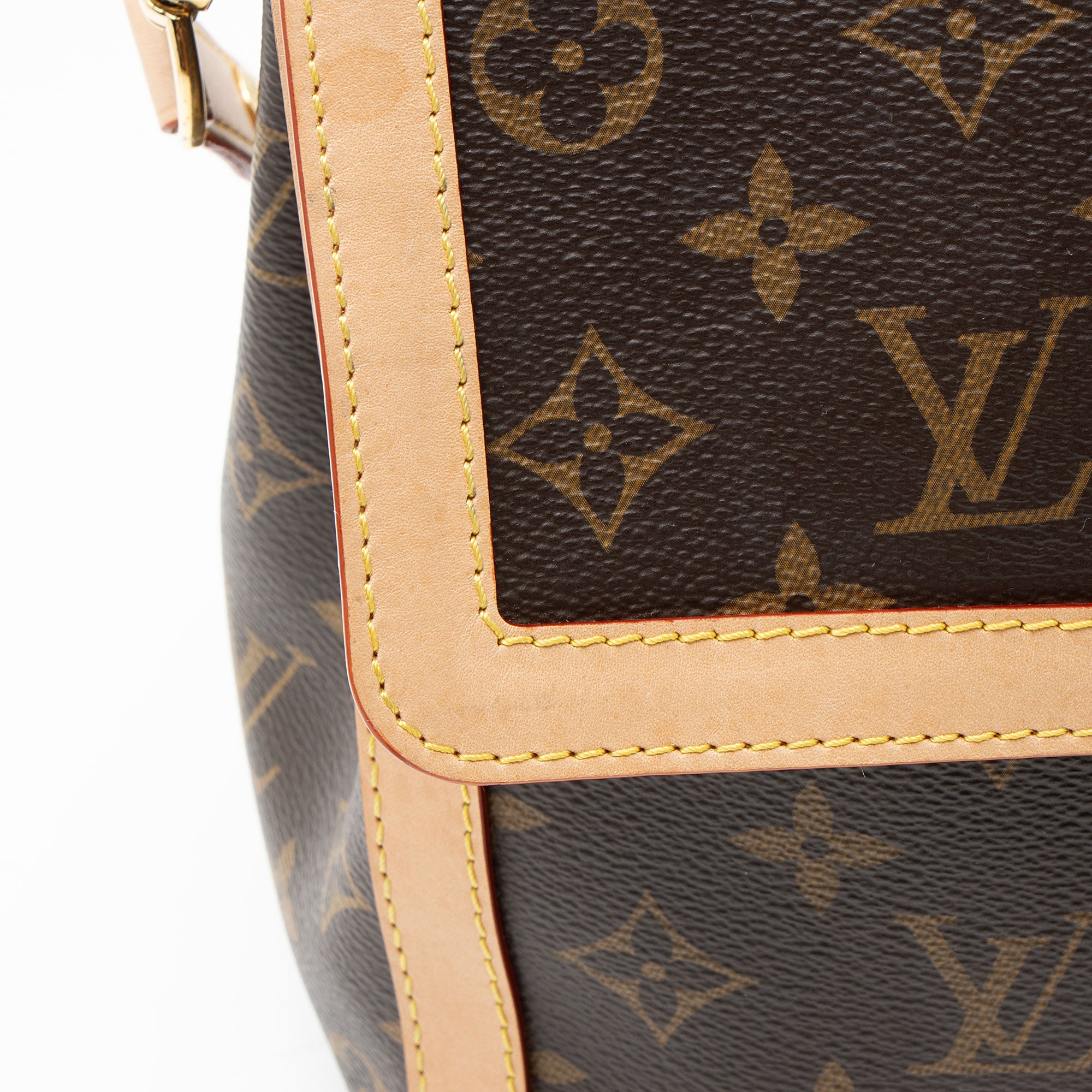 Louis Vuitton Monogram Canvas Dauphine Soft GM Shoulder Bag