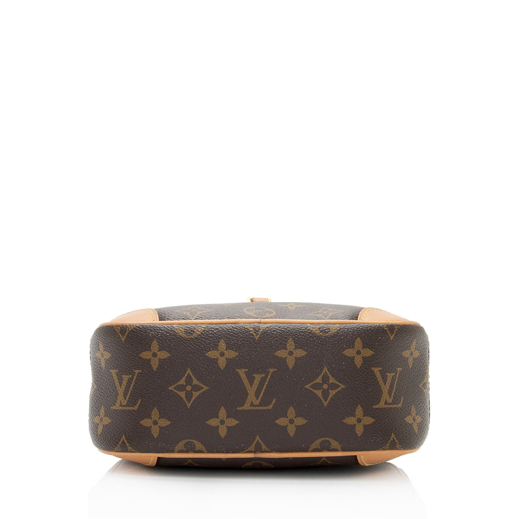 Louis Vuitton Monogram Canvas Deauville Mini Shoulder Bag (SHF-Y7tl7f)