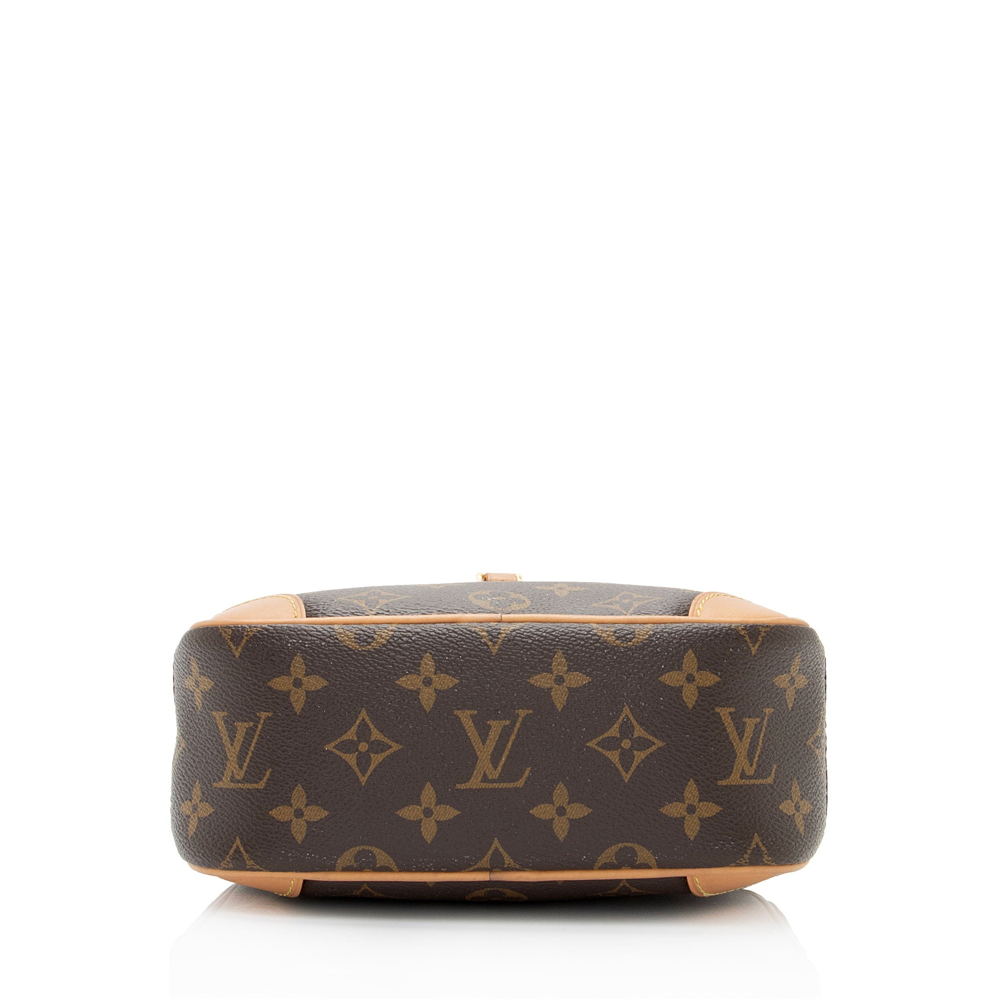 Louis Vuitton Monogram Canvas Deauville Mini Shoulder Bag (SHF-Y7tl7f)