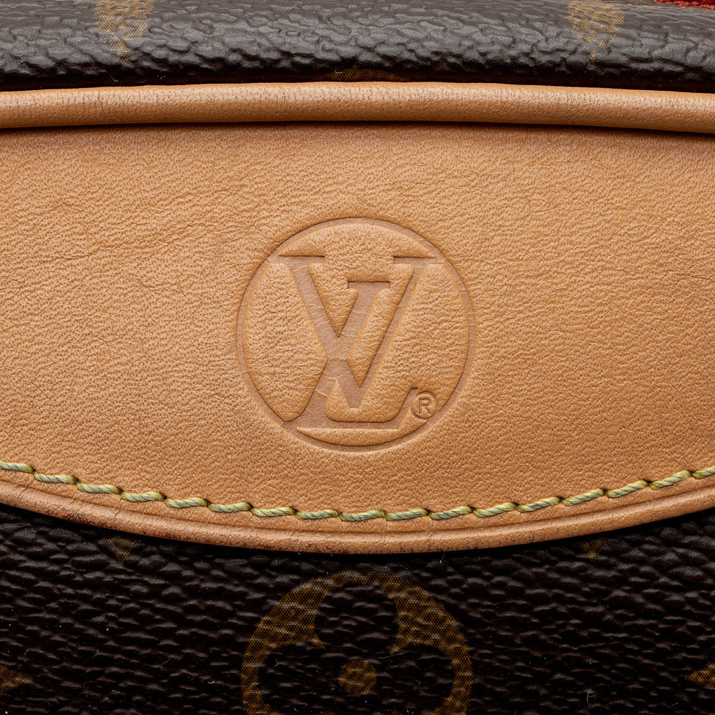 Louis Vuitton Monogram Canvas Deauville Mini Shoulder Bag (SHF-Y7tl7f)