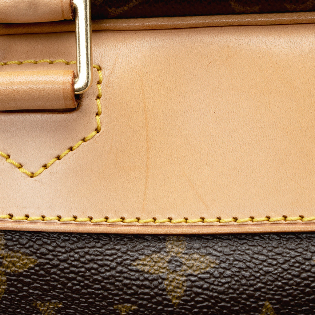 Louis Vuitton Monogram Canvas Deauville Satchel (SHF-22411)