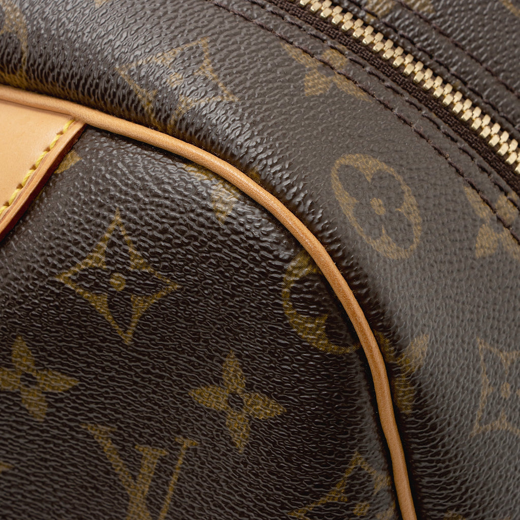 Louis Vuitton Monogram Canvas Deauville Satchel (SHF-22411)