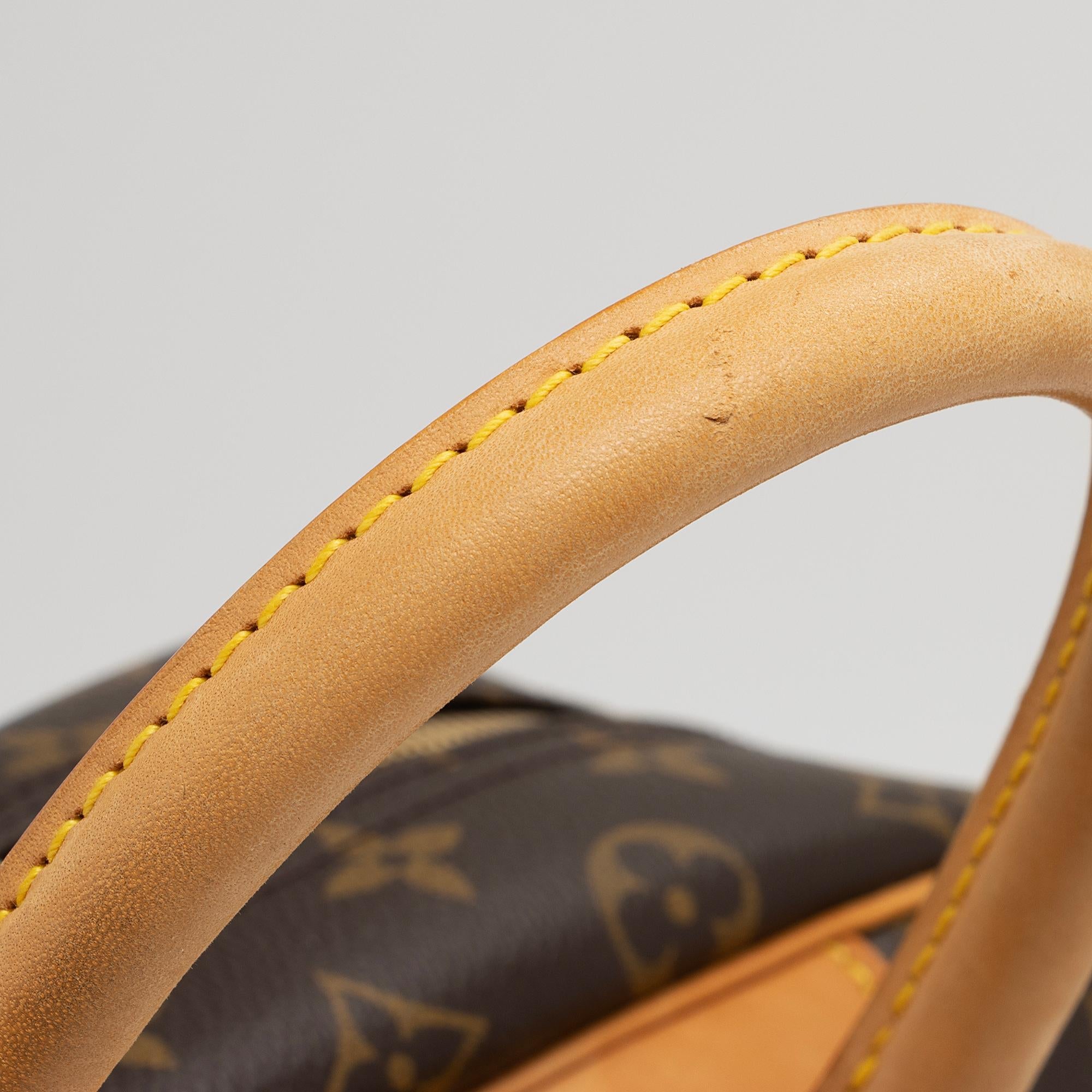 Louis Vuitton Monogram Canvas Deauville Satchel (SHF-HUFd8s)