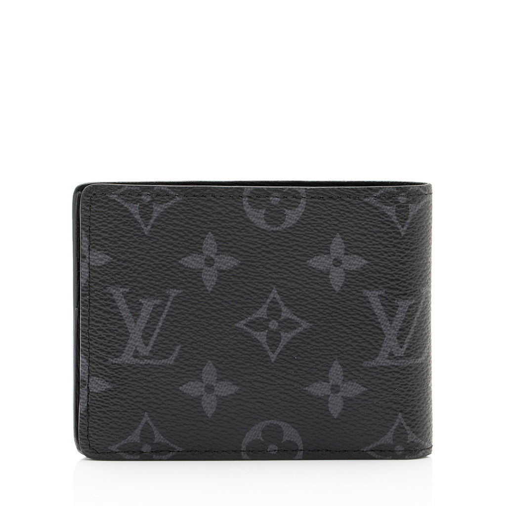 Louis Vuitton Monogram Canvas Eclipse Slender Wallet