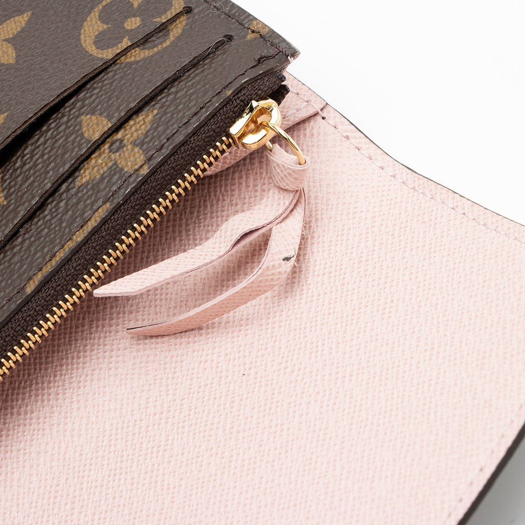 Louis Vuitton Monogram Canvas Emilie Wallet