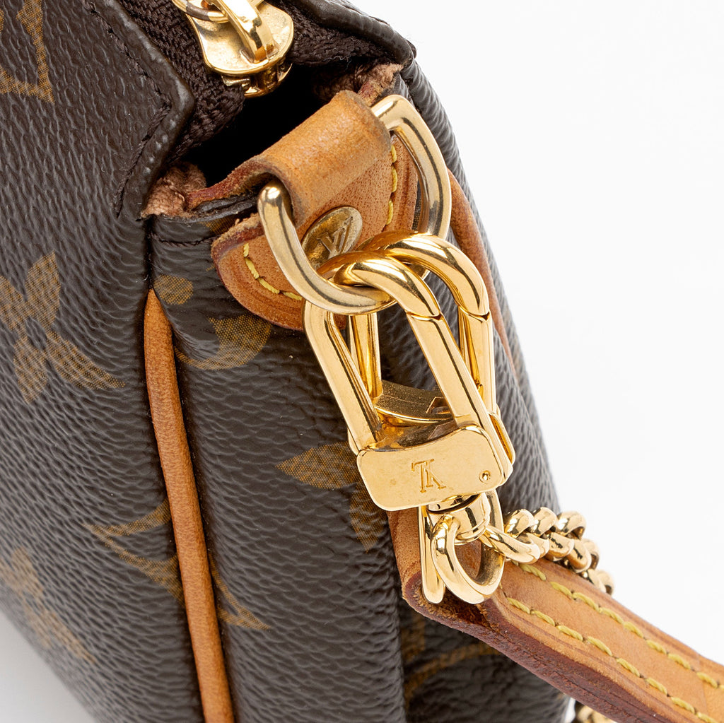 Louis Vuitton Monogram Canvas Eva Clutch (SHF-ihjcas)