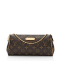 Louis Vuitton Monogram Canvas Eva Clutch (SHF-y3x30J)