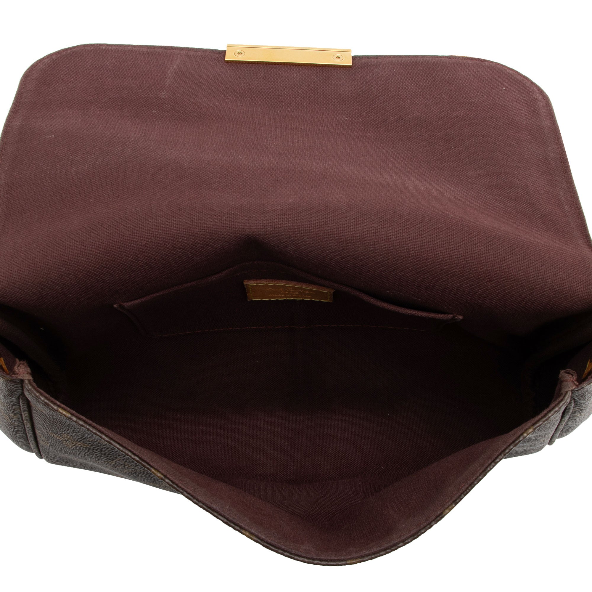 Louis Vuitton Monogram Canvas Favorite MM Shoulder Bag (SHF-pBpiVp)
