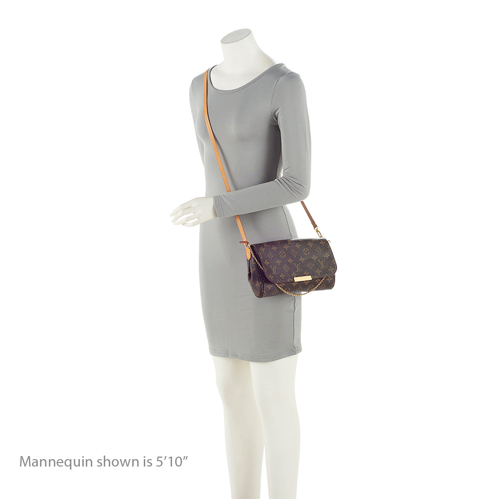 Louis Vuitton Monogram Canvas Favorite MM Shoulder Bag (SHF-TjJwfz)