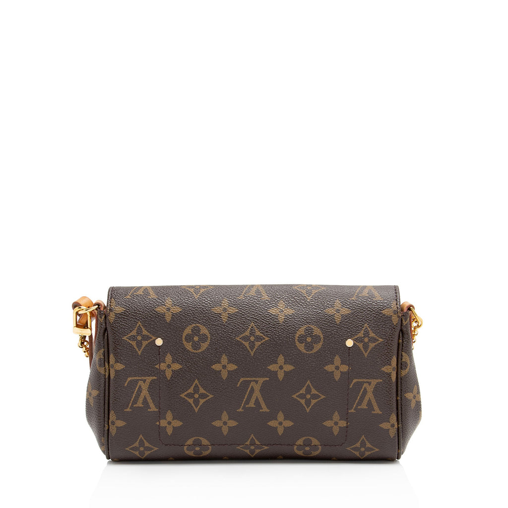 Louis Vuitton Monogram Canvas Favorite PM Shoulder Bag (SHF-c2SfTZ)