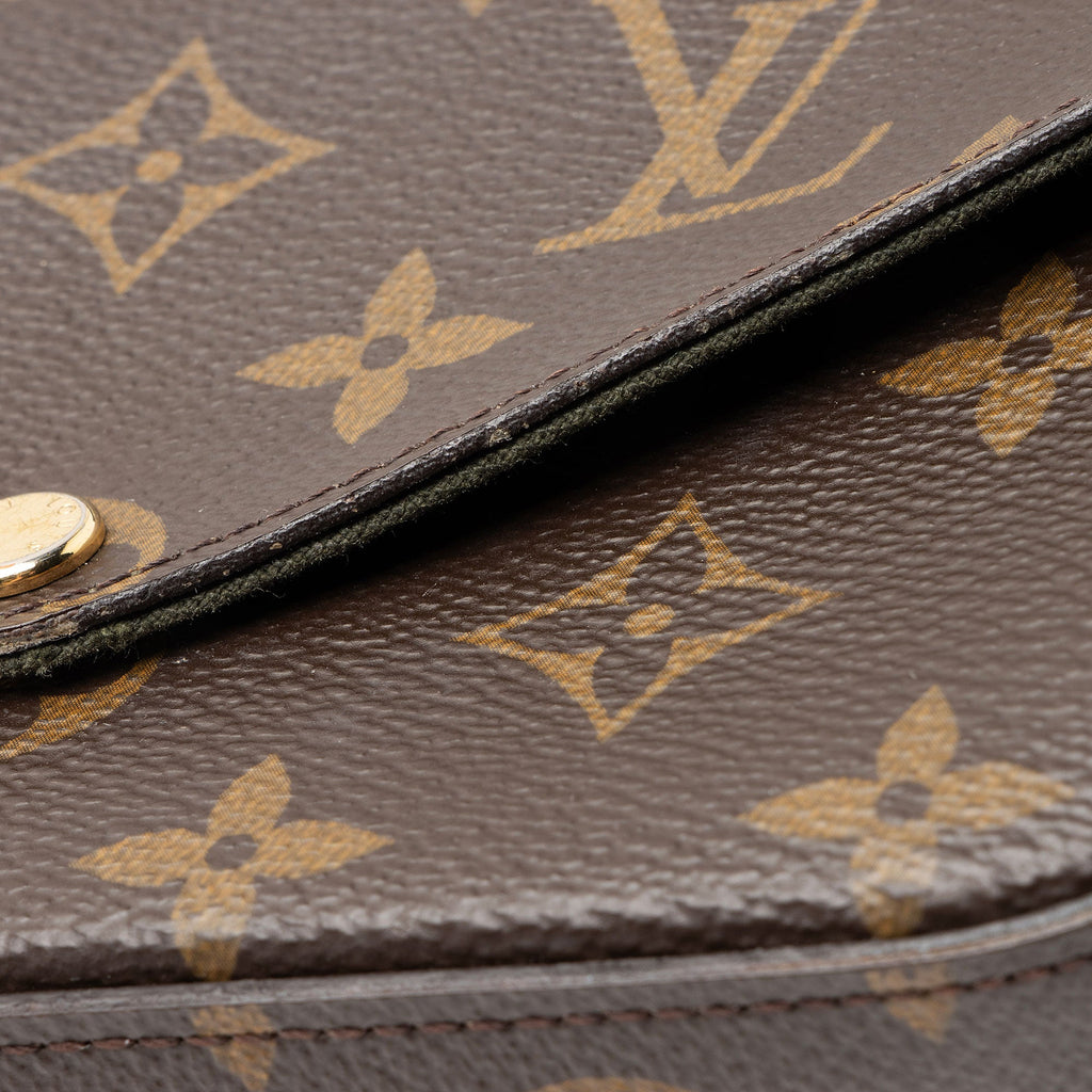 Louis Vuitton Monogram Canvas Felicie Strap & Go Crossbody