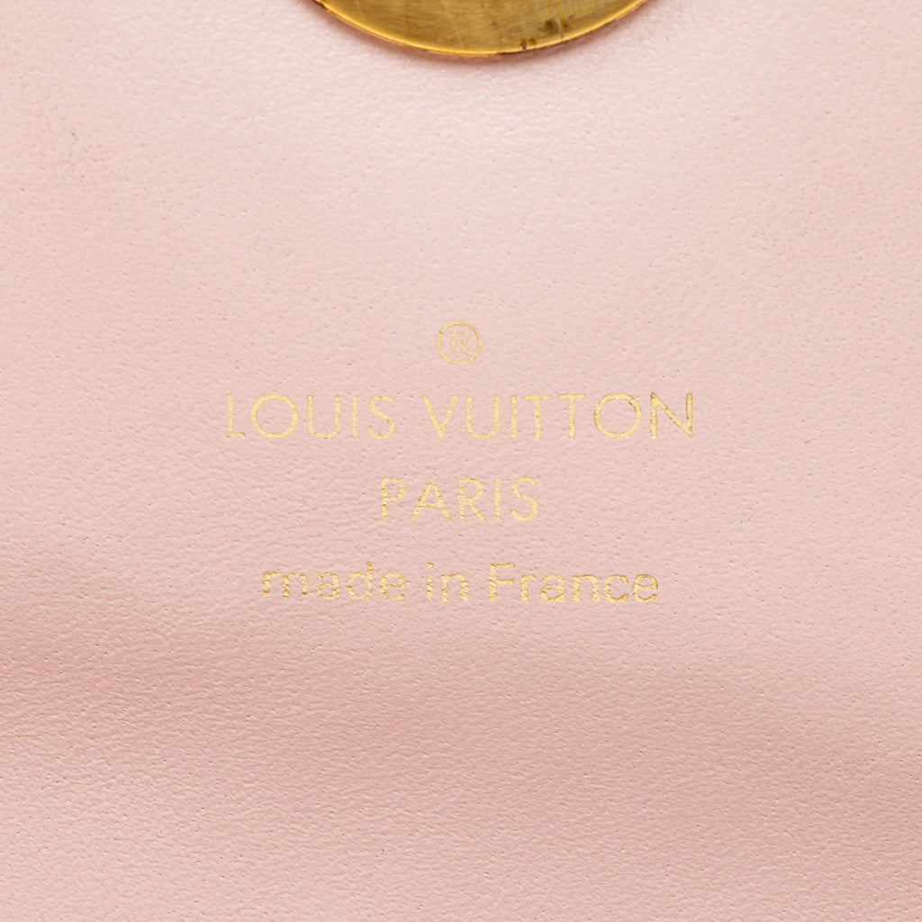 Louis Vuitton Monogram Canvas Flore Chain Wallet