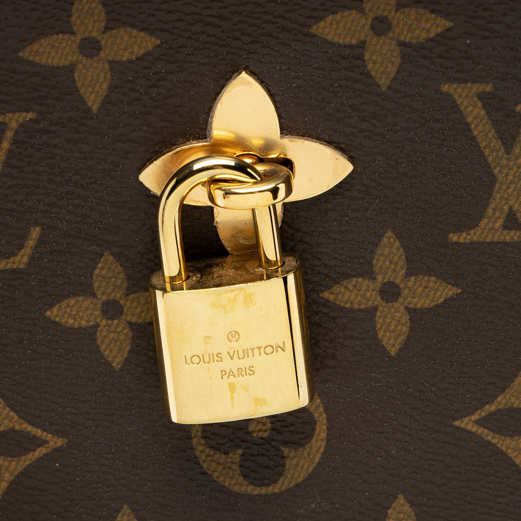Louis Vuitton Monogram Canvas Flower Hobo