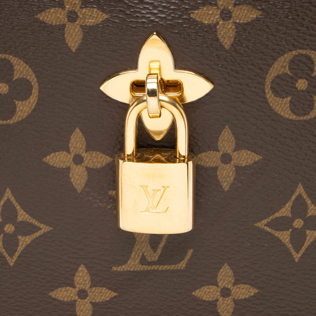 Louis Vuitton Monogram Canvas Flower MM Zip Tote