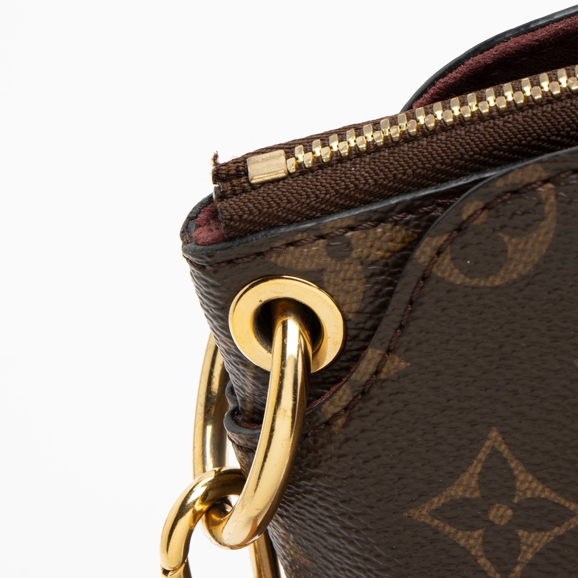 Louis Vuitton Monogram Canvas Flower PM Zip Tote (SHF-DxcVtF)