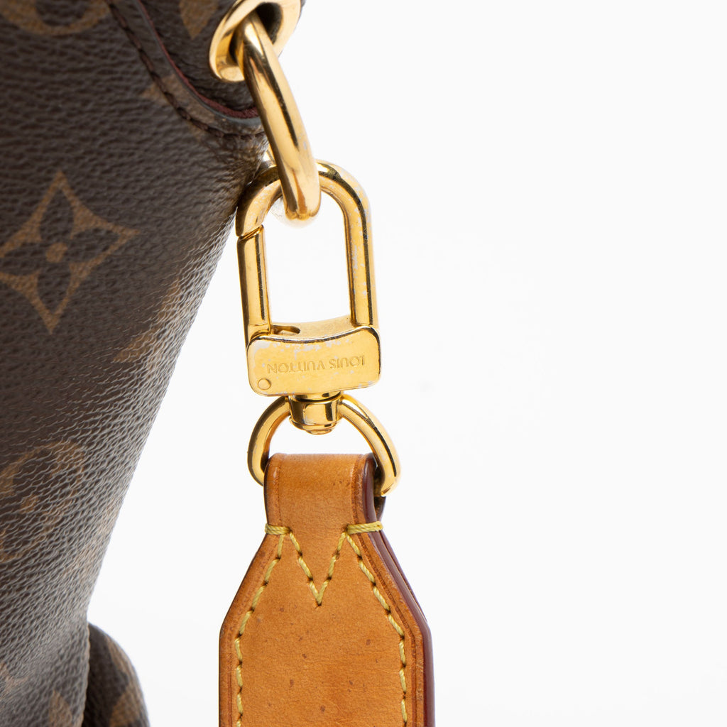 Louis Vuitton Monogram Canvas Flower PM Zip Tote (SHF-DxcVtF)