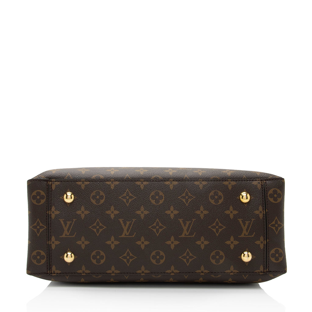 Louis Vuitton Monogram Canvas Flower Tote (SHF-oyRQHn)