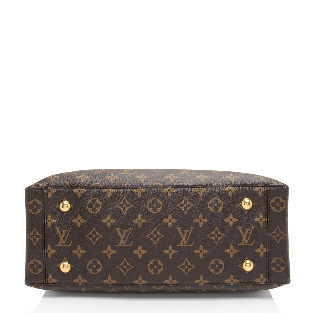 Louis Vuitton Monogram Canvas Flower Tote (SHF-SklG5A)