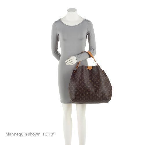 Louis Vuitton Monogram Canvas Graceful MM Hobo (SHF-1qwA9E)