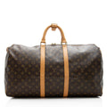 Louis Vuitton Monogram Canvas Keepall 55 Duffel Bag (SHF-21141)