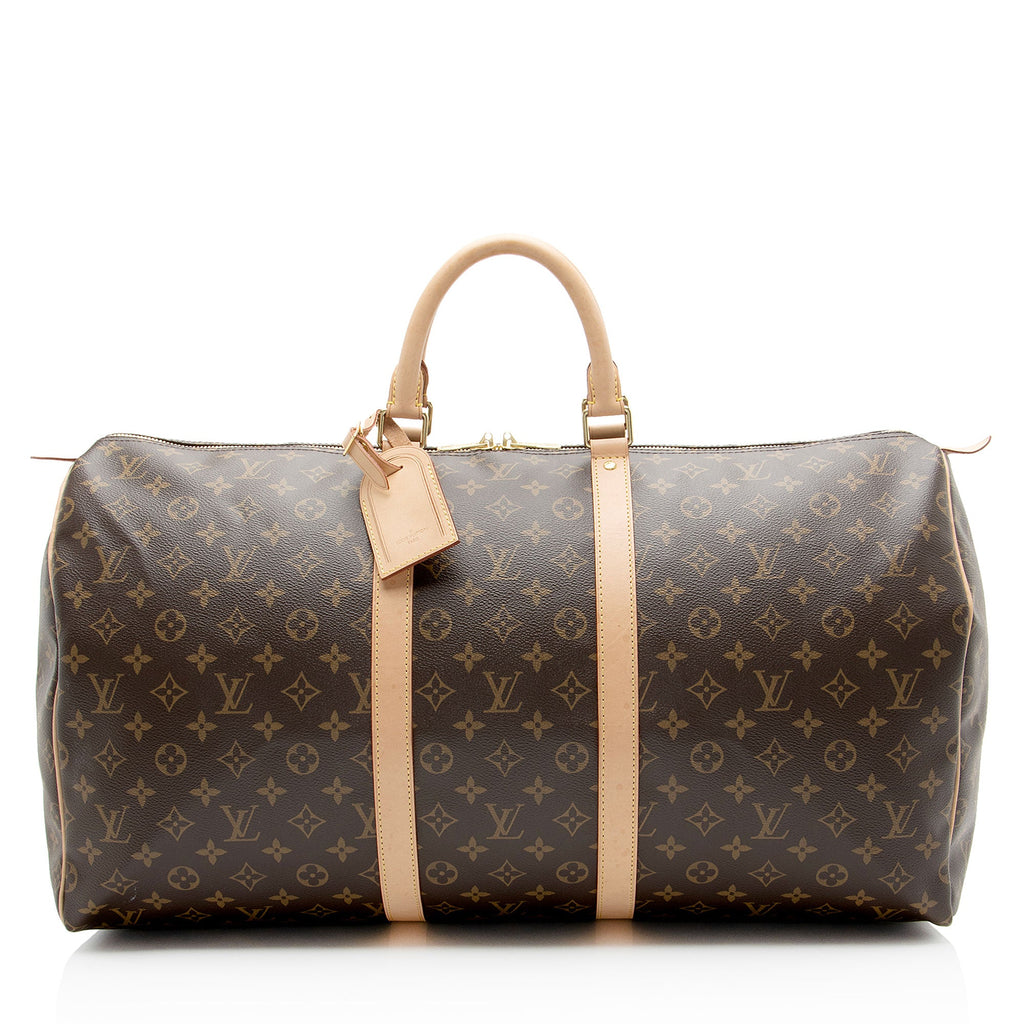 Louis Vuitton Monogram Canvas Keepall 55 Duffle
