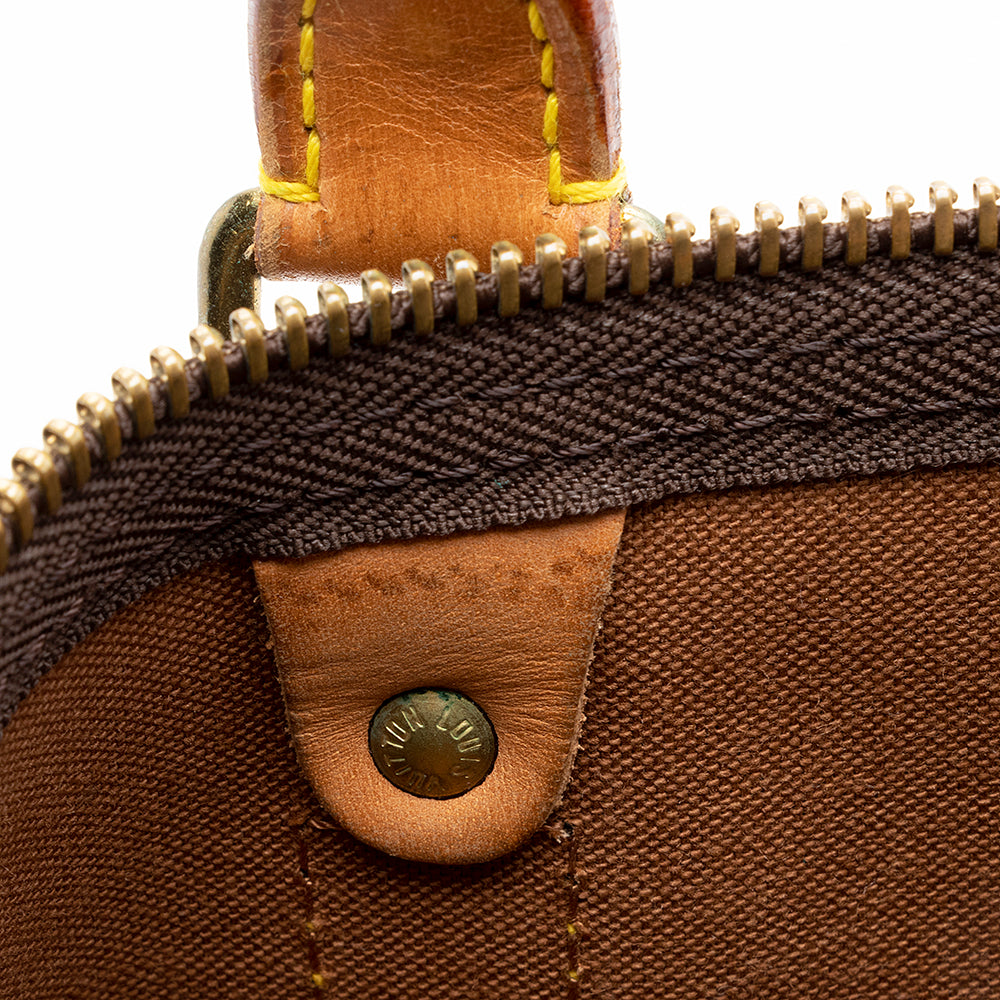 Louis Vuitton Vintage Monogram Canvas Keepall Bandouliere 45 Duffel Bag (SHF-20812)