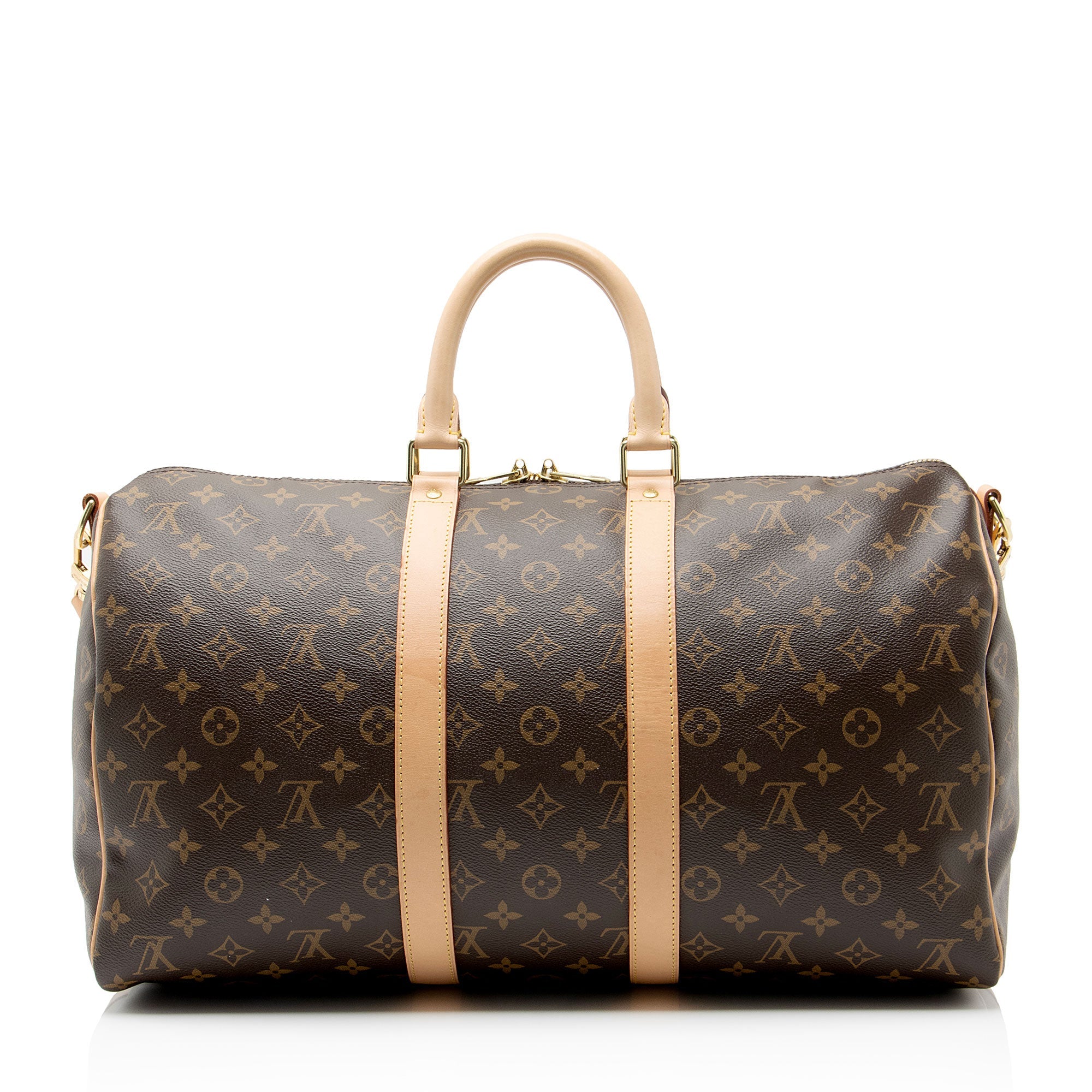 Louis Vuitton Monogram Canvas Keepall Bandouliere 45 Duffle