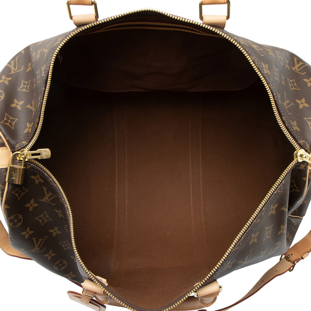 Louis Vuitton Monogram Canvas Keepall Bandouliere 50 Duffle