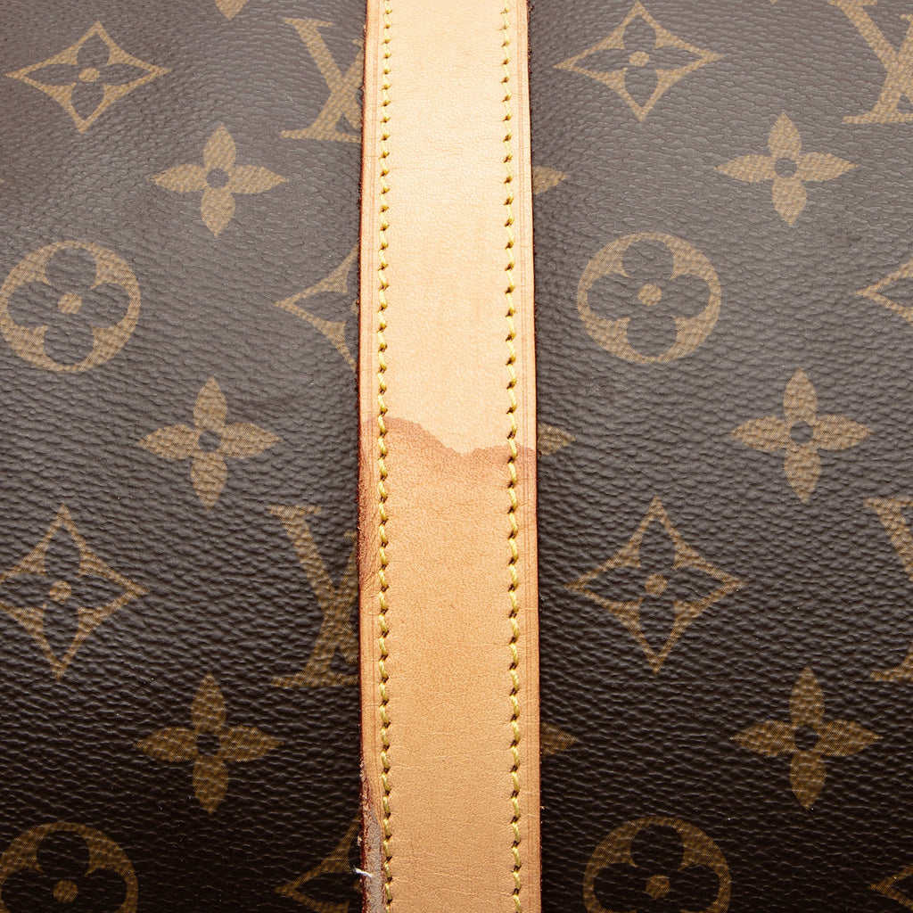 Louis Vuitton Monogram Canvas Keepall Bandouliere 55 Duffle